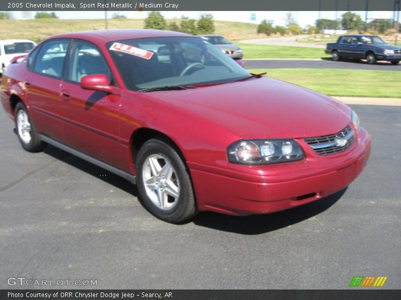 Sport Red Metallic / Medium Gray 2005 Chevrolet Impala
