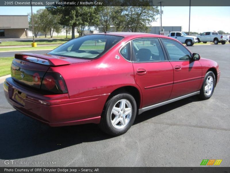 Sport Red Metallic / Medium Gray 2005 Chevrolet Impala