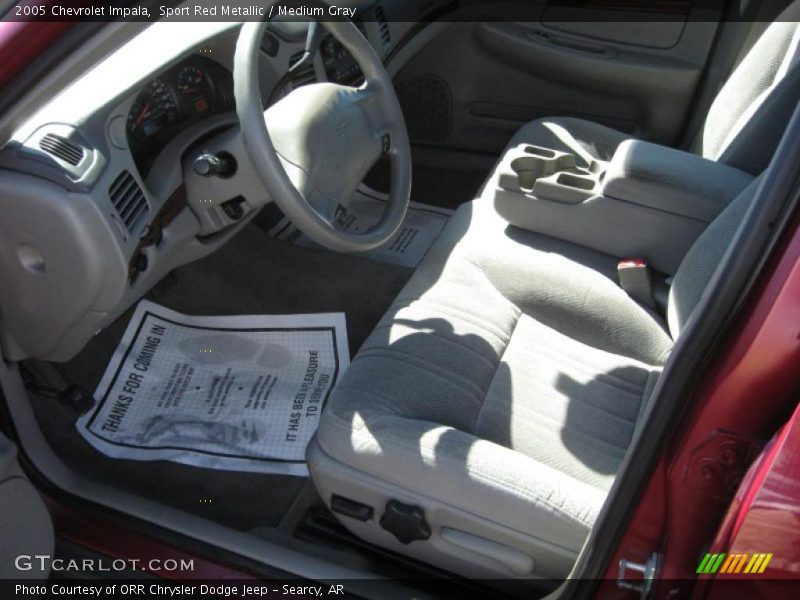 Sport Red Metallic / Medium Gray 2005 Chevrolet Impala