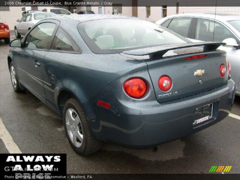 Blue Granite Metallic / Gray 2006 Chevrolet Cobalt LS Coupe