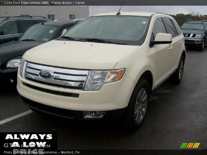 Creme Brulee / Camel 2008 Ford Edge Limited AWD