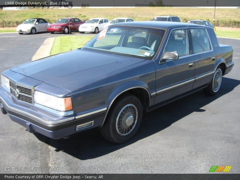 Blue / Blue 1988 Dodge Dynasty LE