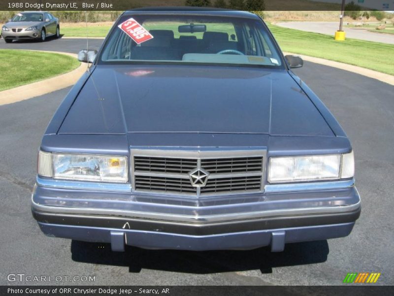 Blue / Blue 1988 Dodge Dynasty LE
