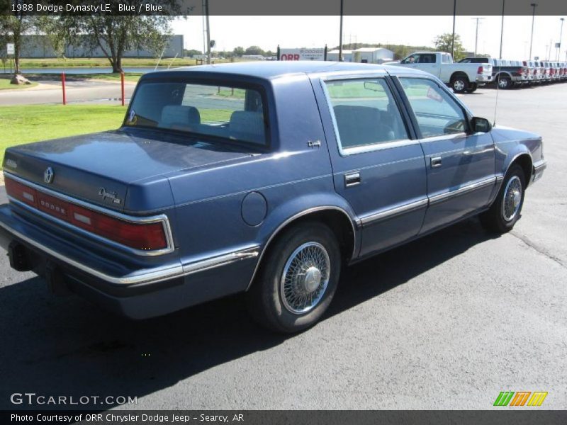 Blue / Blue 1988 Dodge Dynasty LE