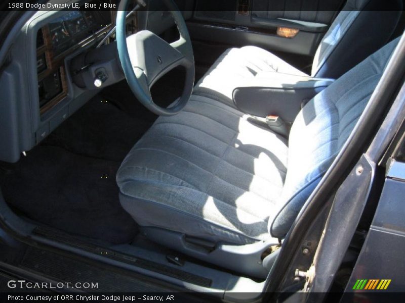 Blue / Blue 1988 Dodge Dynasty LE