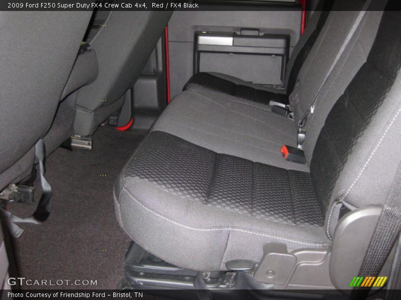 Red / FX4 Black 2009 Ford F250 Super Duty FX4 Crew Cab 4x4