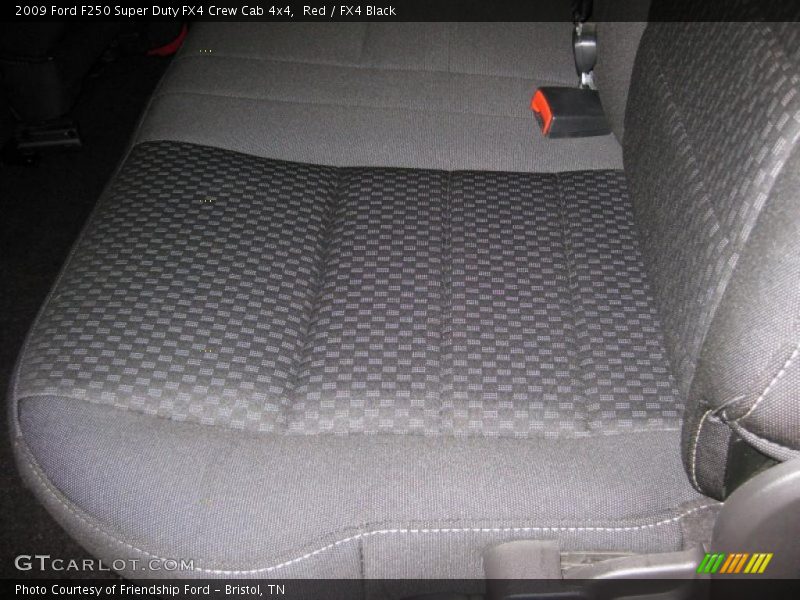 Red / FX4 Black 2009 Ford F250 Super Duty FX4 Crew Cab 4x4