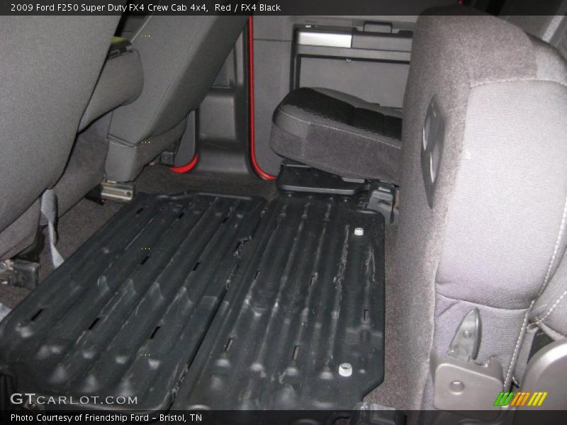 Red / FX4 Black 2009 Ford F250 Super Duty FX4 Crew Cab 4x4