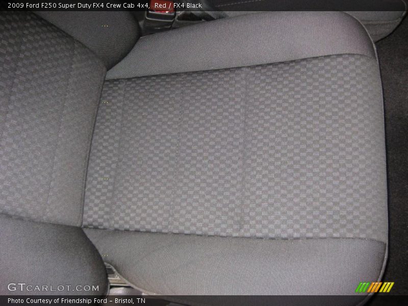 Red / FX4 Black 2009 Ford F250 Super Duty FX4 Crew Cab 4x4