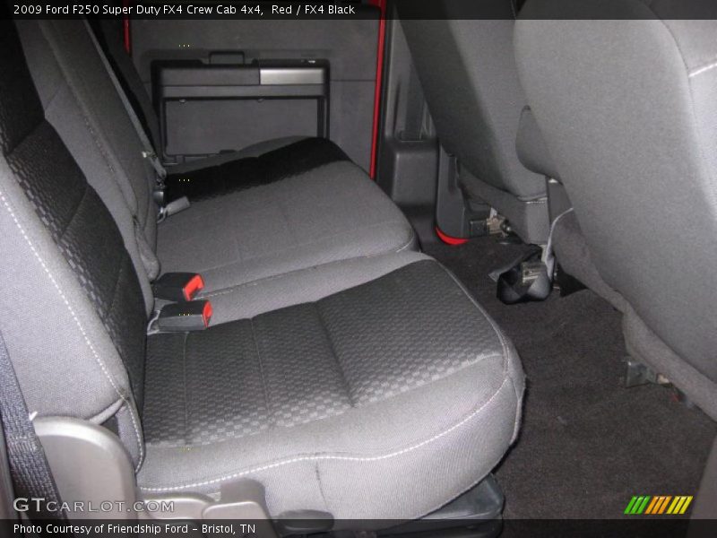 Red / FX4 Black 2009 Ford F250 Super Duty FX4 Crew Cab 4x4