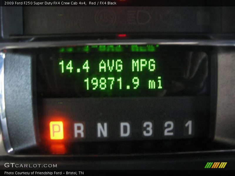 Red / FX4 Black 2009 Ford F250 Super Duty FX4 Crew Cab 4x4