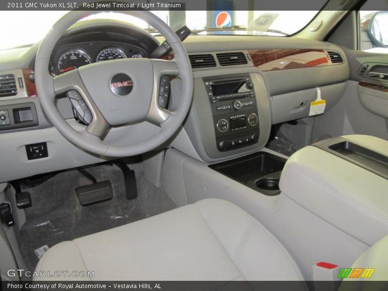 Red Jewel Tintcoat / Light Titanium 2011 GMC Yukon XL SLT
