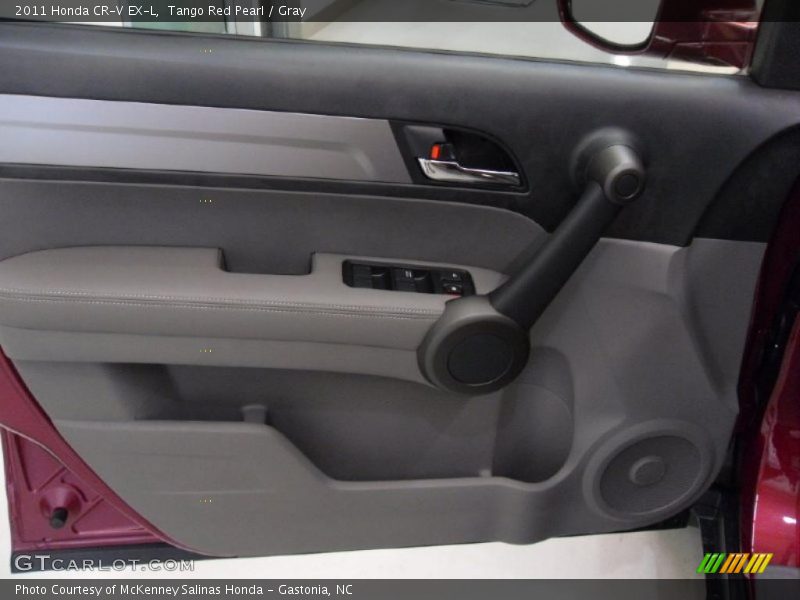 Tango Red Pearl / Gray 2011 Honda CR-V EX-L