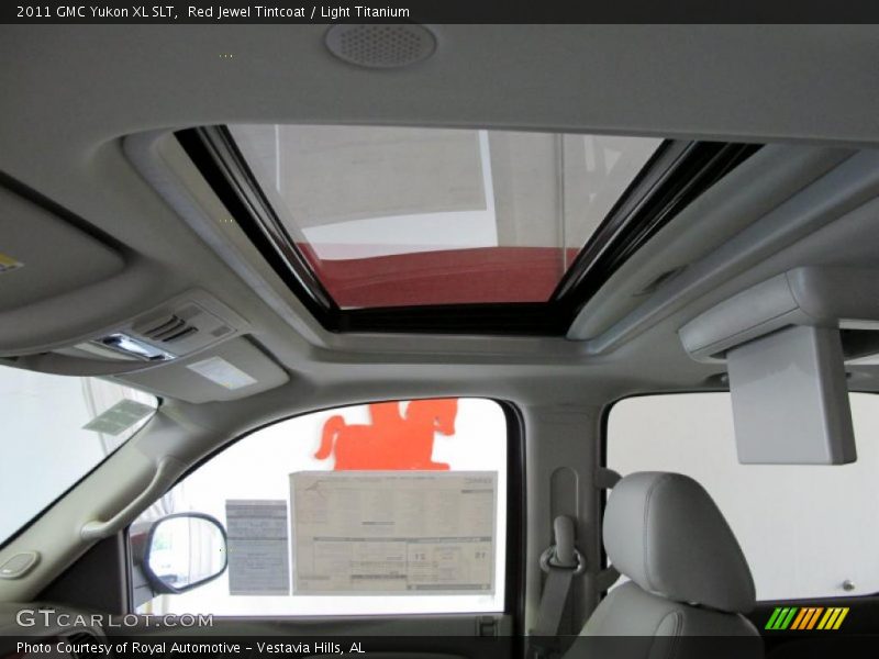 Red Jewel Tintcoat / Light Titanium 2011 GMC Yukon XL SLT