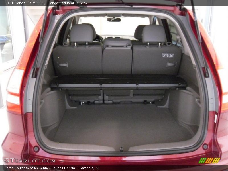 Tango Red Pearl / Gray 2011 Honda CR-V EX-L