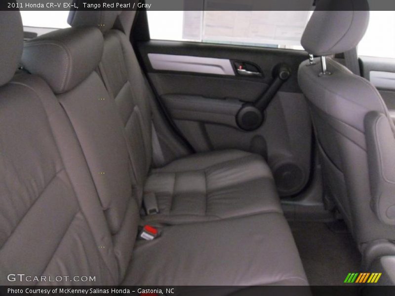 Tango Red Pearl / Gray 2011 Honda CR-V EX-L