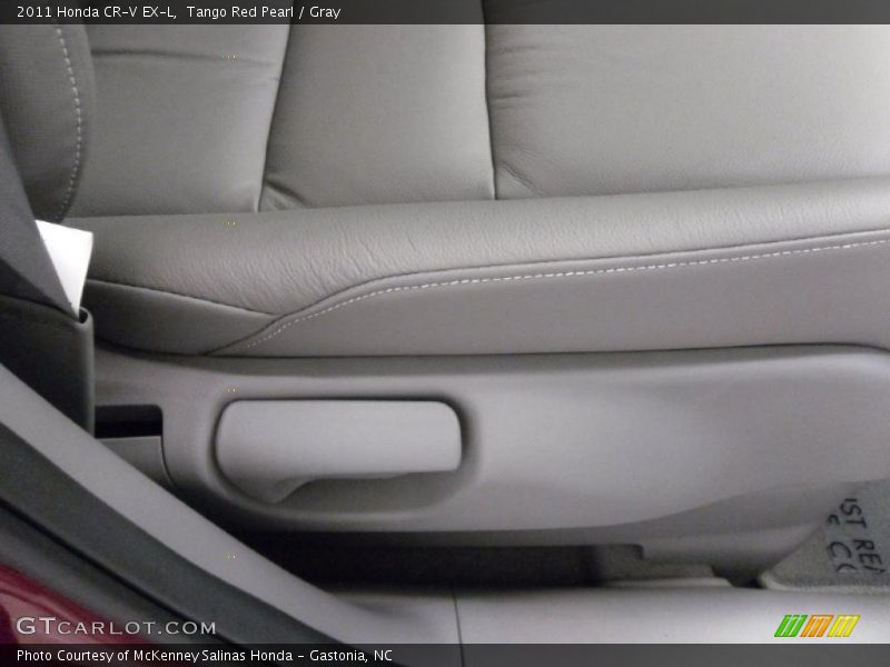 Tango Red Pearl / Gray 2011 Honda CR-V EX-L