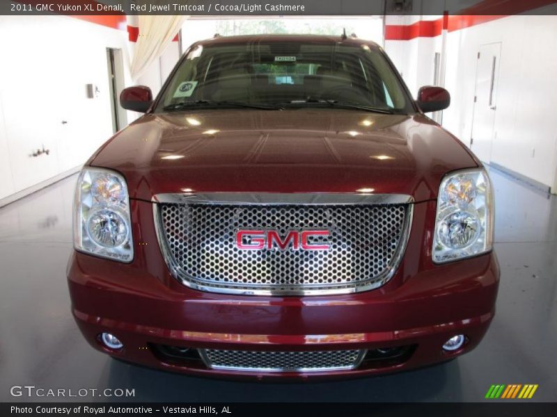 Red Jewel Tintcoat / Cocoa/Light Cashmere 2011 GMC Yukon XL Denali