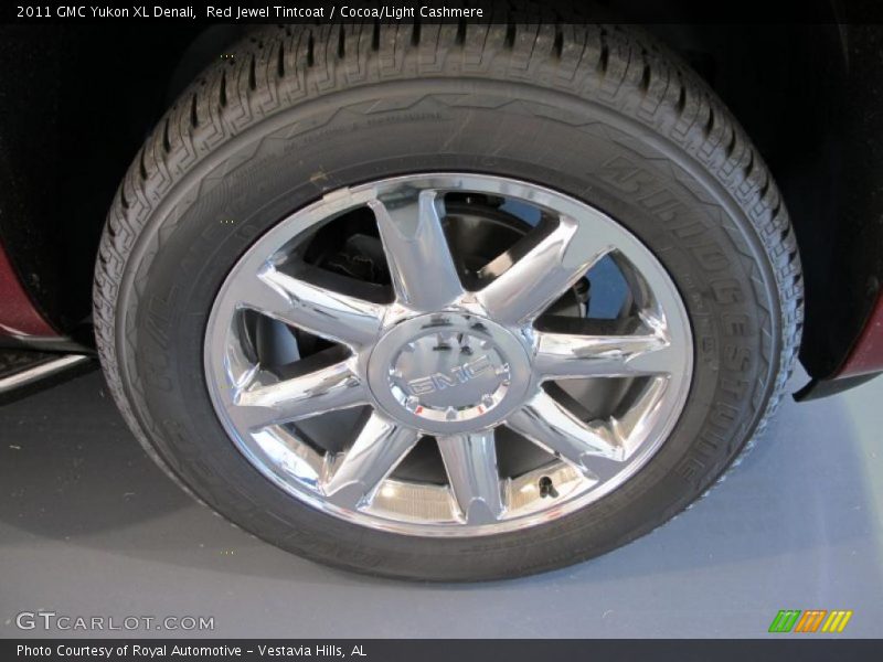 Red Jewel Tintcoat / Cocoa/Light Cashmere 2011 GMC Yukon XL Denali