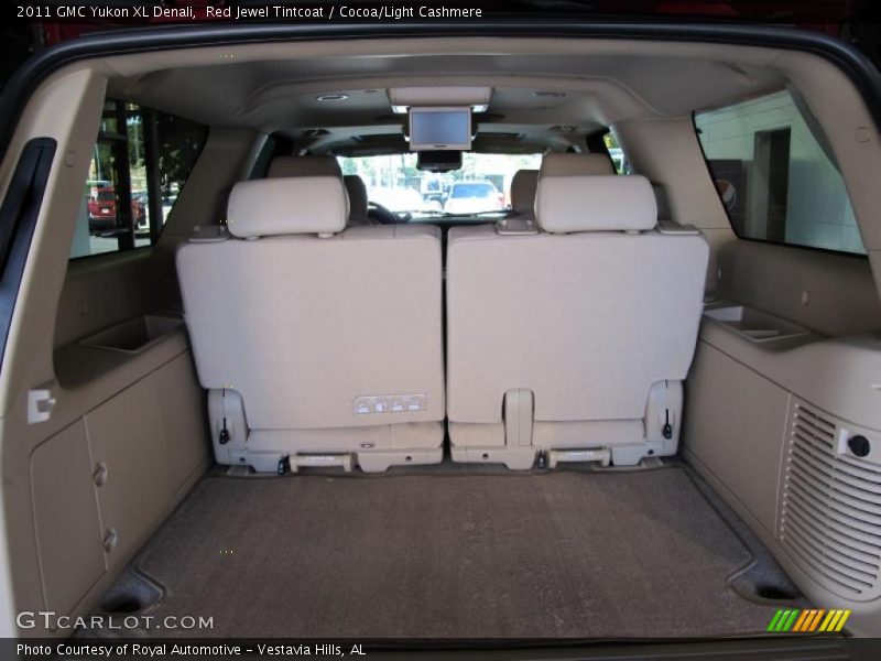 Red Jewel Tintcoat / Cocoa/Light Cashmere 2011 GMC Yukon XL Denali