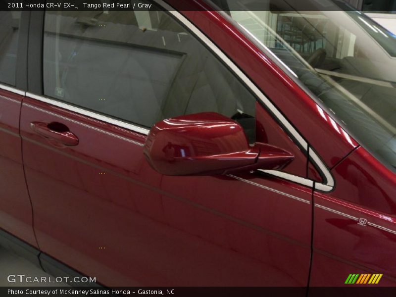 Tango Red Pearl / Gray 2011 Honda CR-V EX-L
