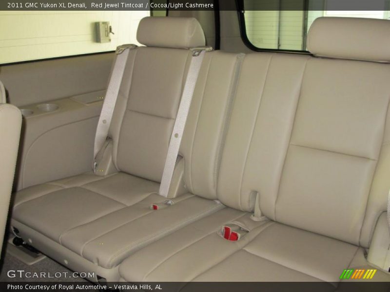 Red Jewel Tintcoat / Cocoa/Light Cashmere 2011 GMC Yukon XL Denali