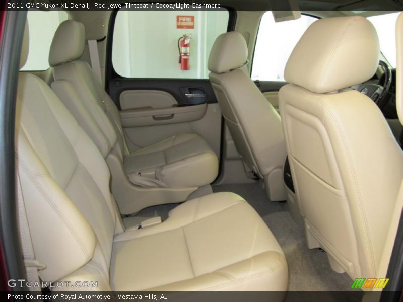 Red Jewel Tintcoat / Cocoa/Light Cashmere 2011 GMC Yukon XL Denali