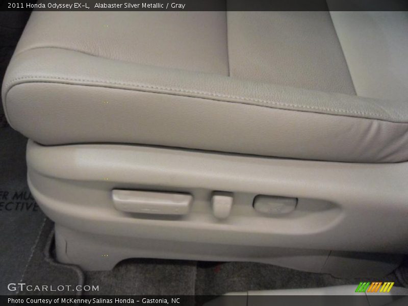 Alabaster Silver Metallic / Gray 2011 Honda Odyssey EX-L