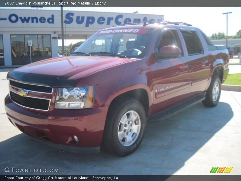 Sport Red Metallic / Ebony 2007 Chevrolet Avalanche LT