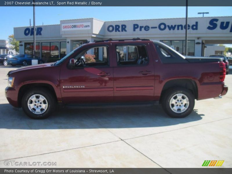 Sport Red Metallic / Ebony 2007 Chevrolet Avalanche LT