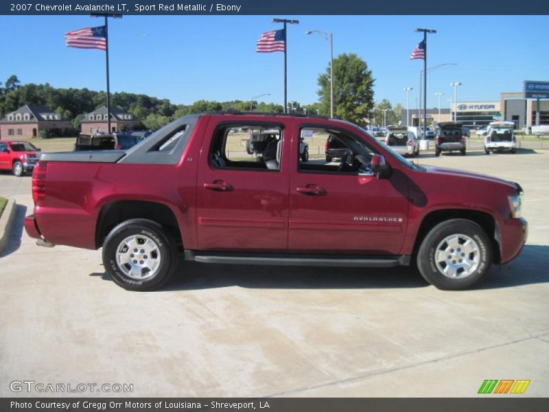 Sport Red Metallic / Ebony 2007 Chevrolet Avalanche LT