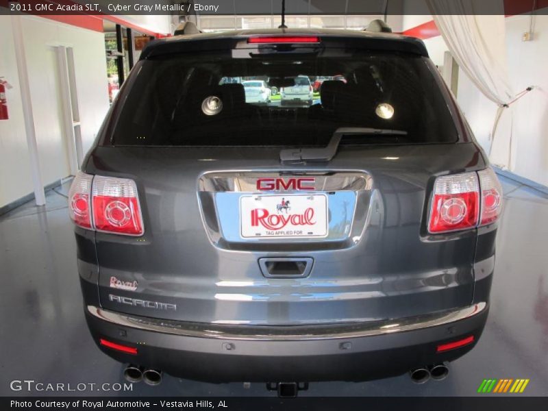 Cyber Gray Metallic / Ebony 2011 GMC Acadia SLT