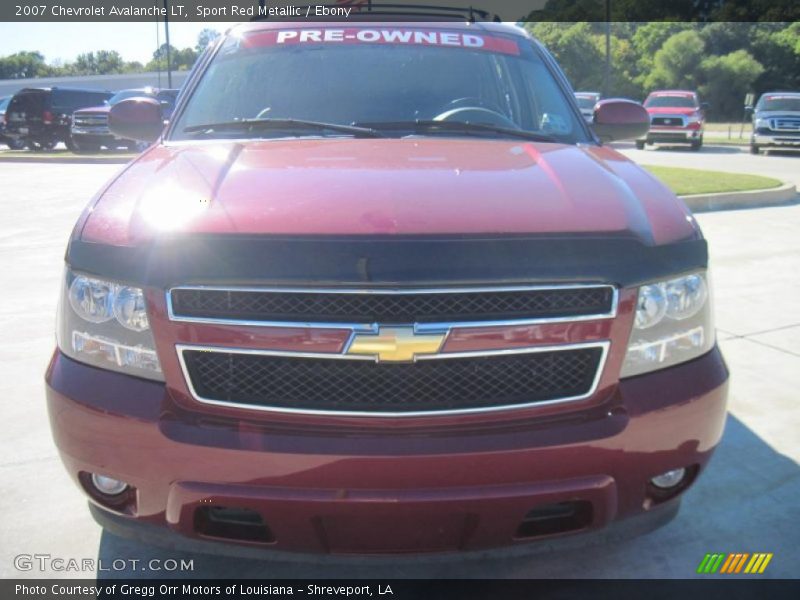 Sport Red Metallic / Ebony 2007 Chevrolet Avalanche LT