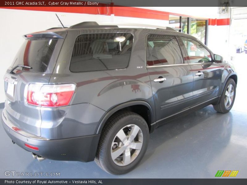 Cyber Gray Metallic / Ebony 2011 GMC Acadia SLT