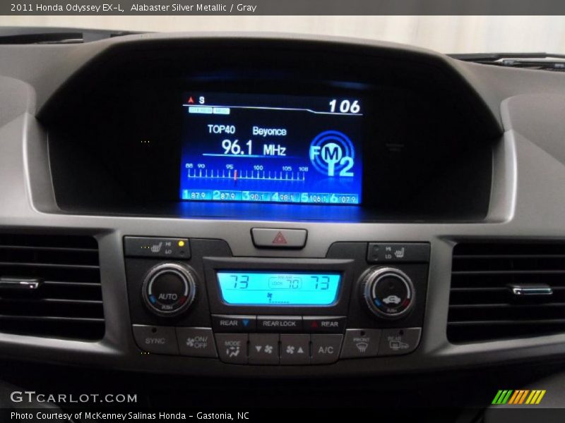 Alabaster Silver Metallic / Gray 2011 Honda Odyssey EX-L