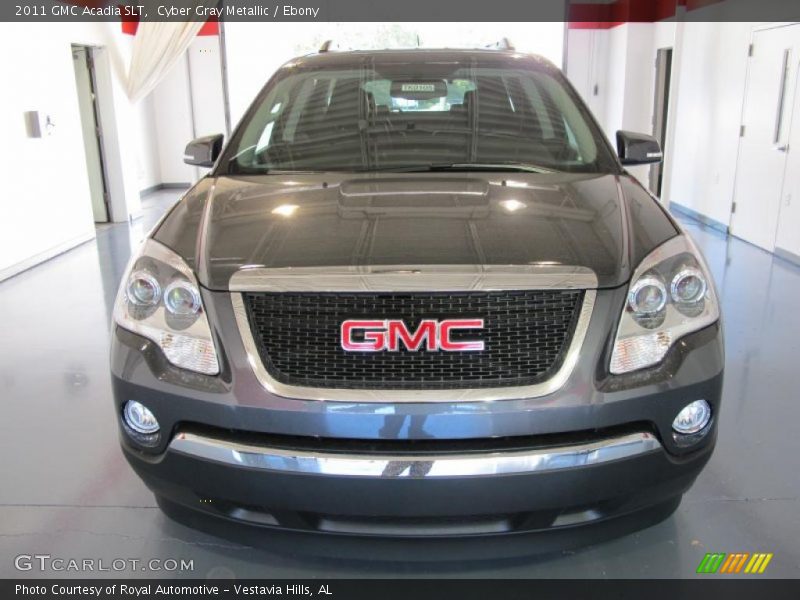 Cyber Gray Metallic / Ebony 2011 GMC Acadia SLT