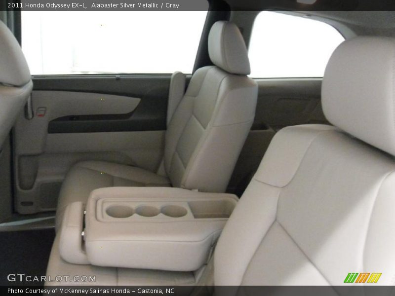 Alabaster Silver Metallic / Gray 2011 Honda Odyssey EX-L