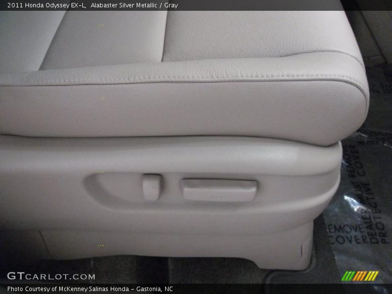 Alabaster Silver Metallic / Gray 2011 Honda Odyssey EX-L