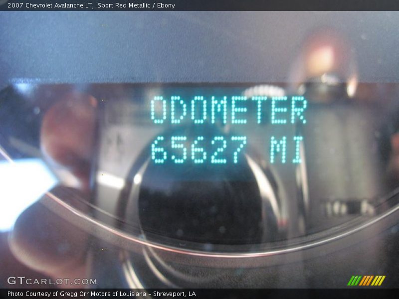 Sport Red Metallic / Ebony 2007 Chevrolet Avalanche LT