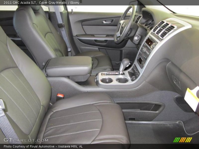 Cyber Gray Metallic / Ebony 2011 GMC Acadia SLT