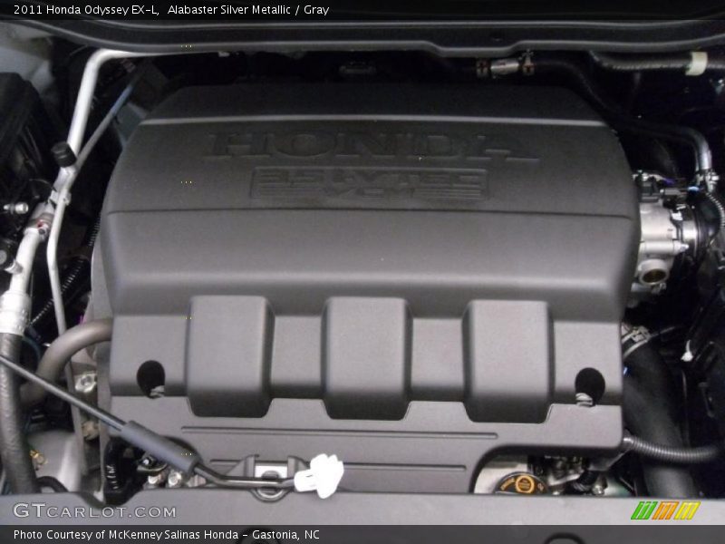 Alabaster Silver Metallic / Gray 2011 Honda Odyssey EX-L
