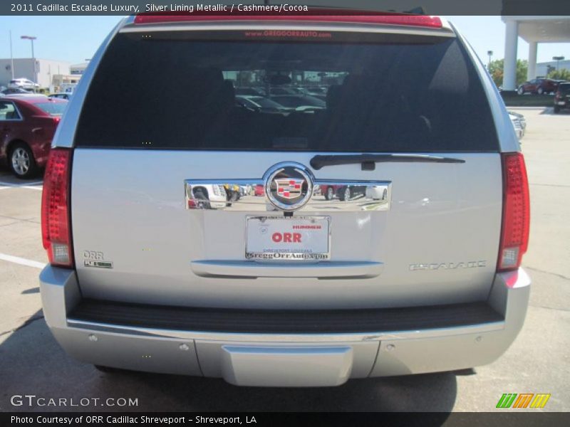 Silver Lining Metallic / Cashmere/Cocoa 2011 Cadillac Escalade Luxury
