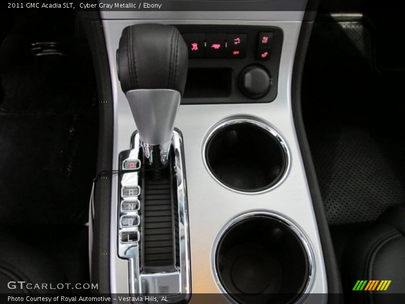 Cyber Gray Metallic / Ebony 2011 GMC Acadia SLT