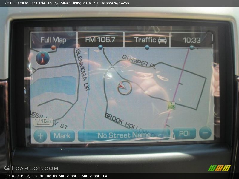 Silver Lining Metallic / Cashmere/Cocoa 2011 Cadillac Escalade Luxury