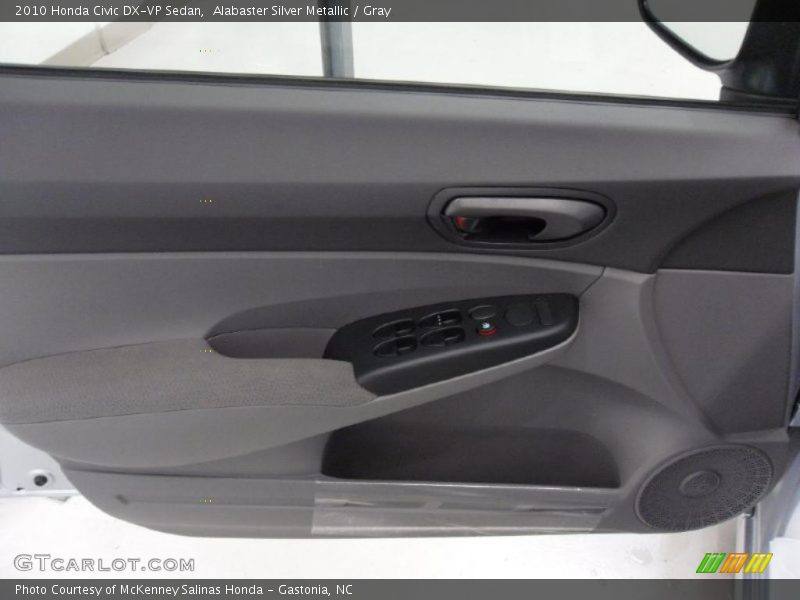 Alabaster Silver Metallic / Gray 2010 Honda Civic DX-VP Sedan
