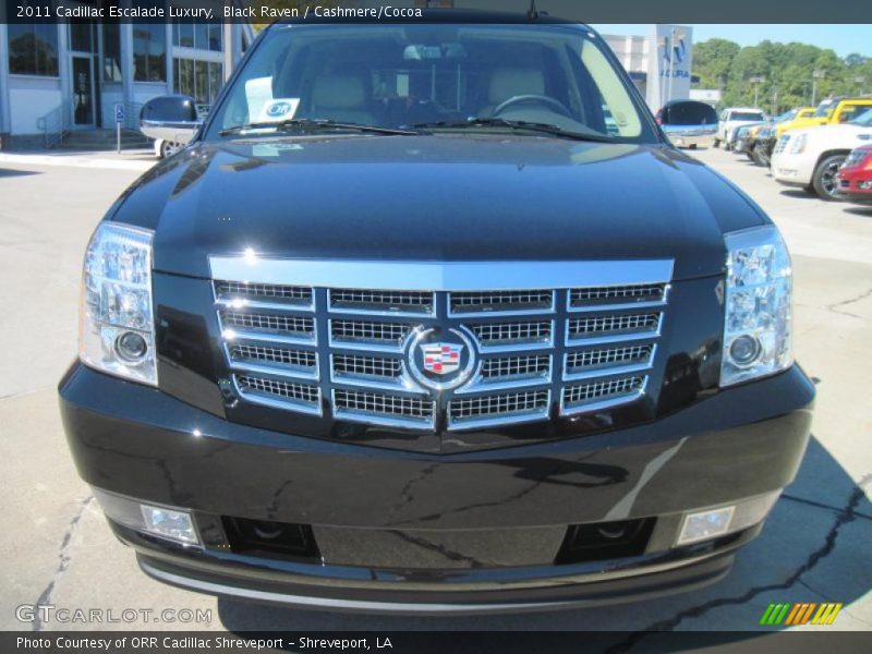 Black Raven / Cashmere/Cocoa 2011 Cadillac Escalade Luxury