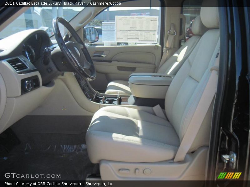 Black Raven / Cashmere/Cocoa 2011 Cadillac Escalade Luxury