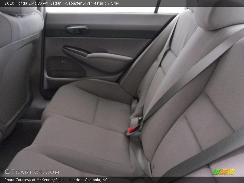 Alabaster Silver Metallic / Gray 2010 Honda Civic DX-VP Sedan