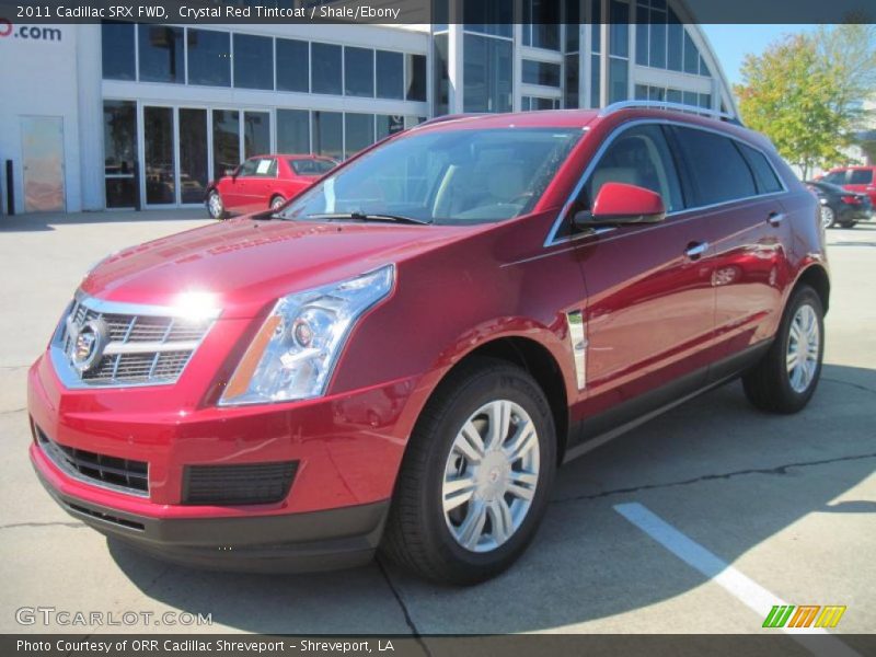 Crystal Red Tintcoat / Shale/Ebony 2011 Cadillac SRX FWD