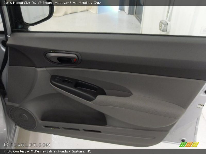 Alabaster Silver Metallic / Gray 2010 Honda Civic DX-VP Sedan